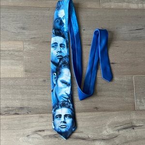 Vintage 1991 James Dean Faces by Ralph Marlin Necktie Made in USA